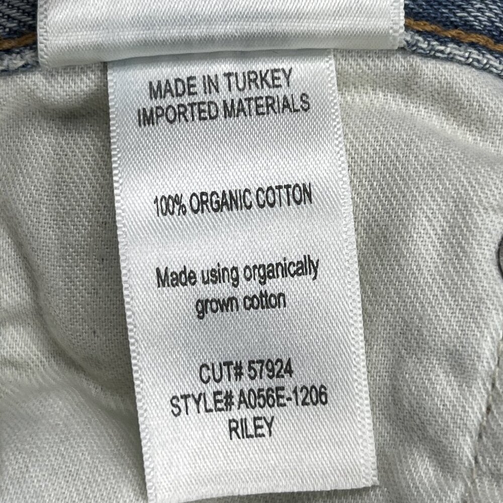 Agolde Riley High-Rise Straight Crop Better than Vintage ButtonFly Jeans 26 NWOT - Picture 6 of 7